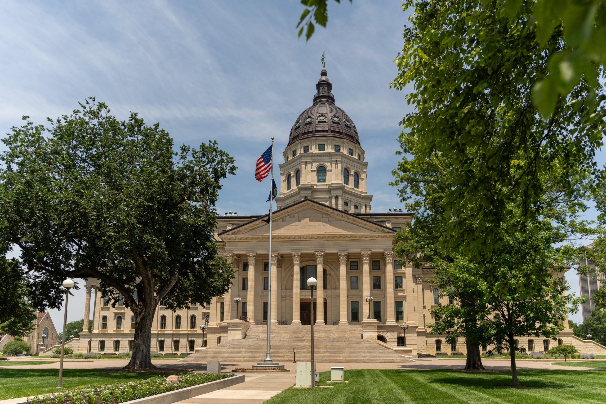 Picture of the State Capitol of Kansas